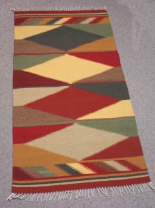 Winning Zapotec Indian Rug from Starr Interior's Memorial Day Raffle