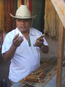 A Taste of Oaxaca in Taos, New Mexico: Master Zapotec Weaver, Florentino Gutierrez, Gives Weaving Demonstration