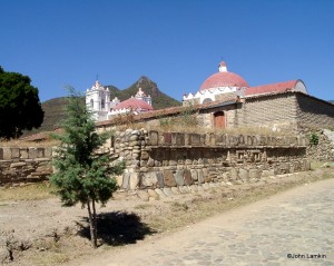 Village Church atop Ancient Zapotec Temple Ruins